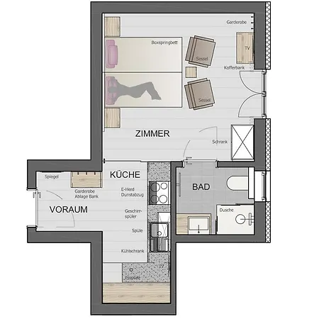 Fernerblick Гостевой дом 3*